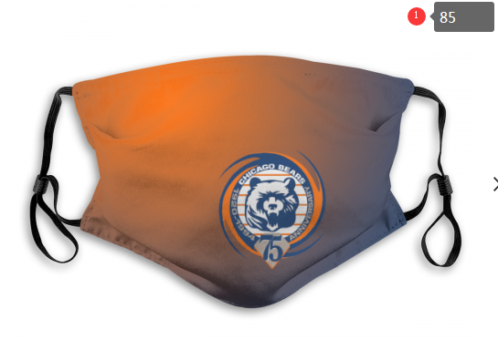 NFL Chicago Bears #11 Dust mask with filter